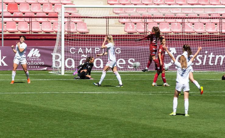 Las imágenes del triunfo del Real Madrid en Las Gaunas ante el EDF Logroño