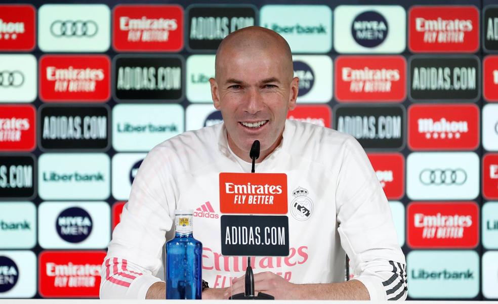 Zidane: «No soy un desastre de entrenador y tampoco el mejor»