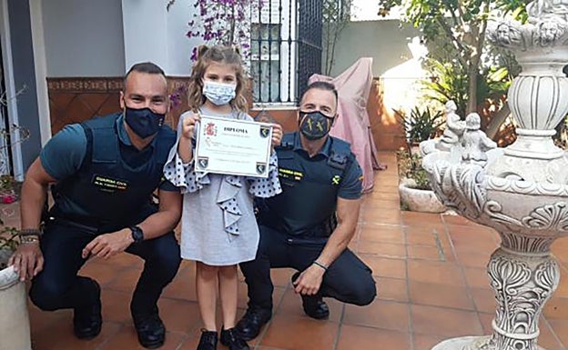 Un ángel de la guarda de 7 años