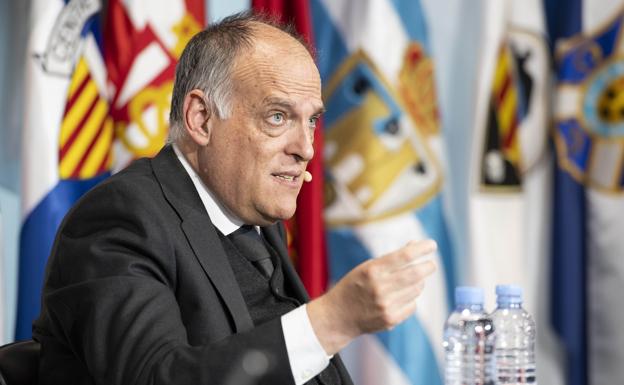 Tebas: «La Superliga tal y como la han concebido está muerta»