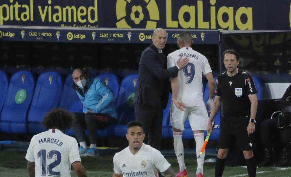 Zidane: «Hicimos un partido muy serio y son tres puntos importantes»