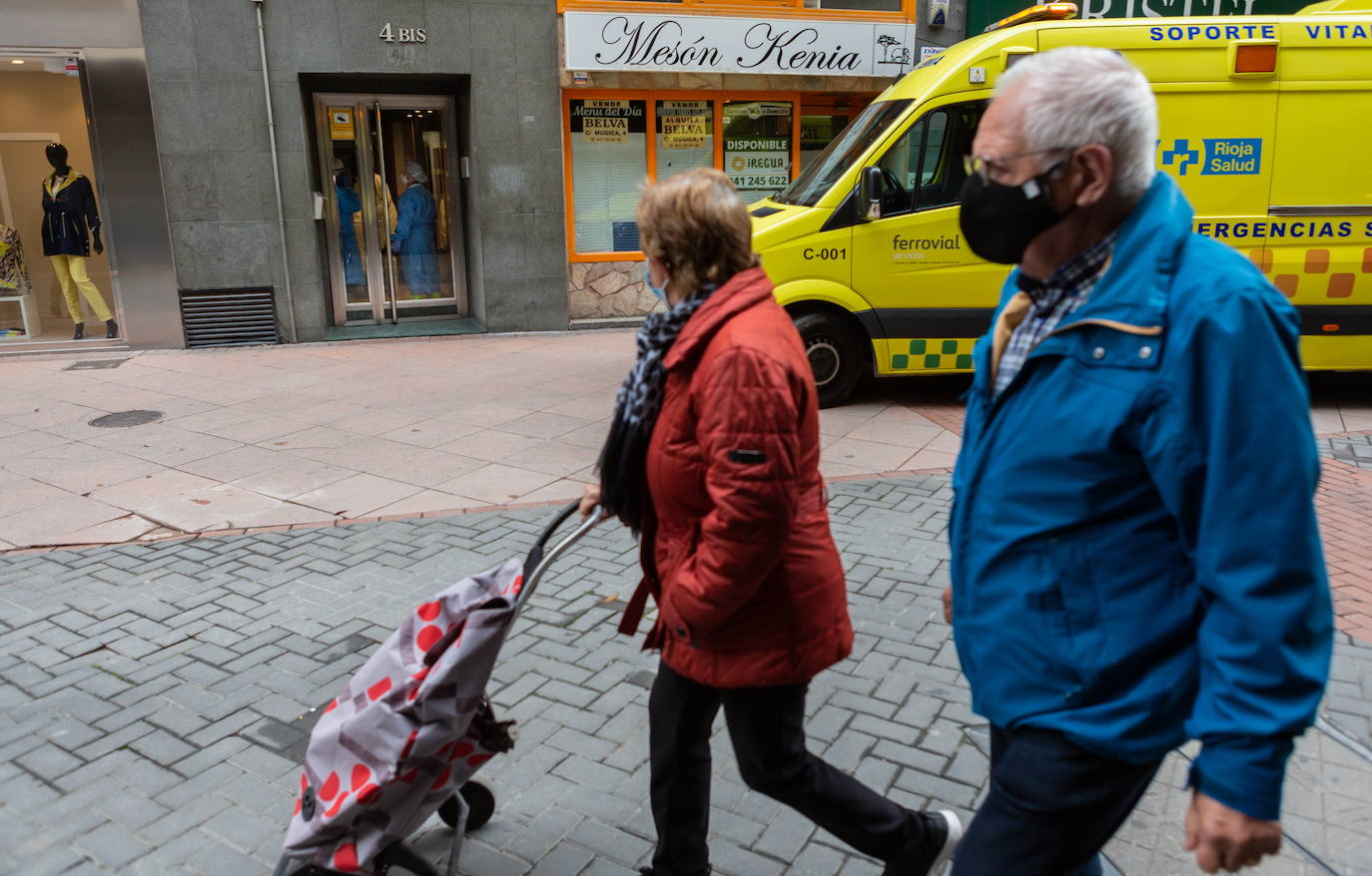 Los casos activos bajan de 600 en La Rioja