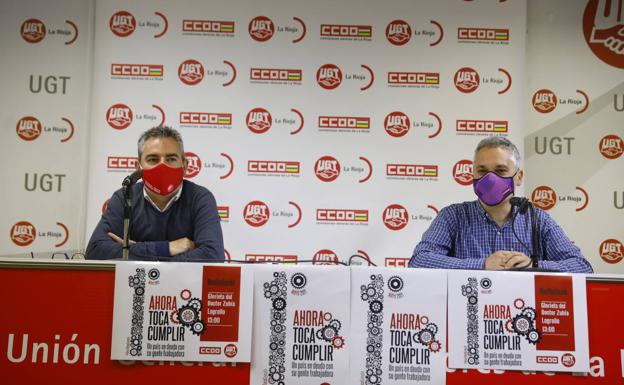 UGT y CCOO recuperan la calle este Primero de Mayo