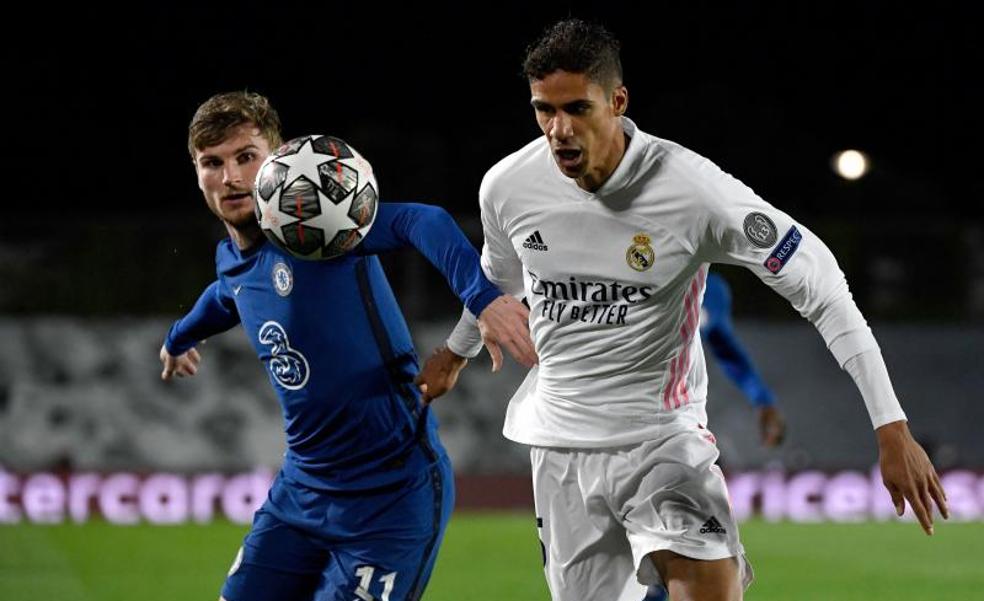 Varane se perderá la vuelta contra el Chelsea