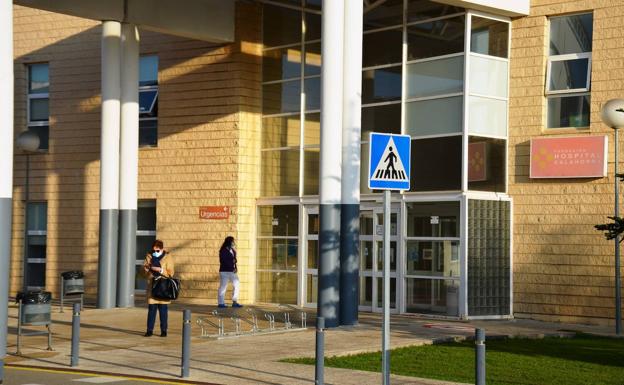 Herido un ciclista tras sufrir una caída en el Alto de Vallaroso, en Enciso