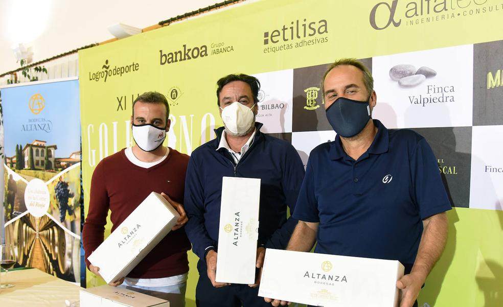 Un día de golf acompañado con vino de la bodega Altanza