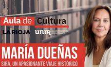 En directo, a las 19 horas, encuentro con María Dueñas