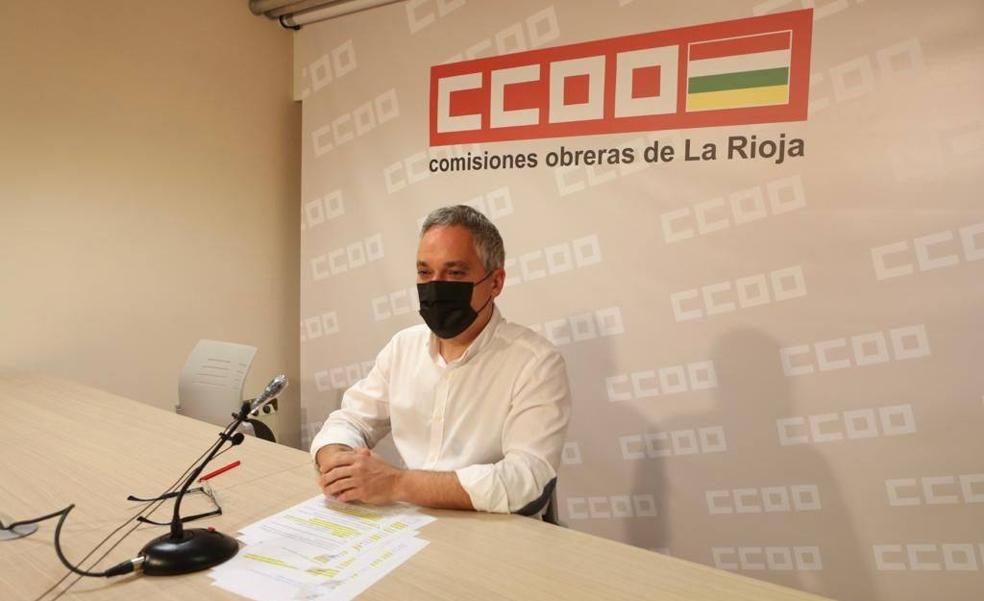 Ruano opta este viernes a la reelección como secretario general de CCOO en La Rioja