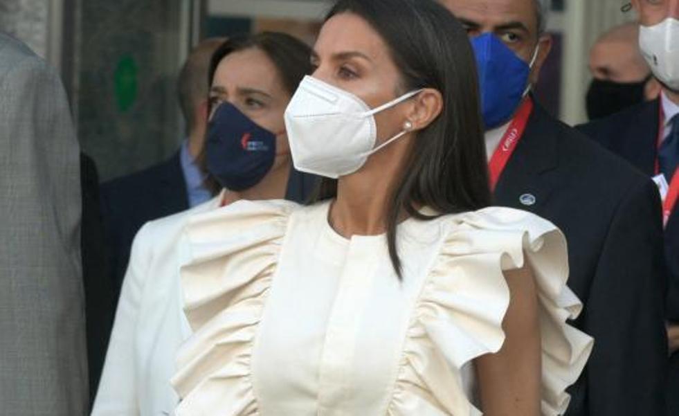 Letizia da en el blanco