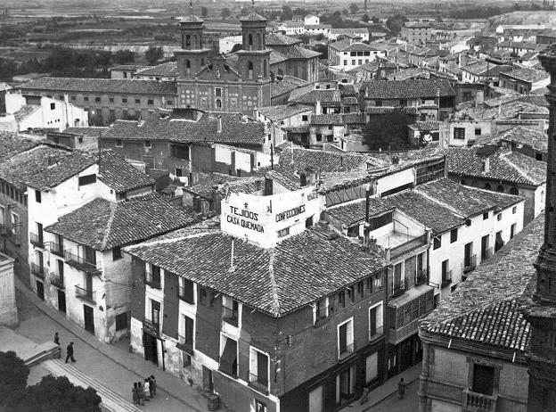 La Retina: el centro de Alfaro, en la década de los años 30