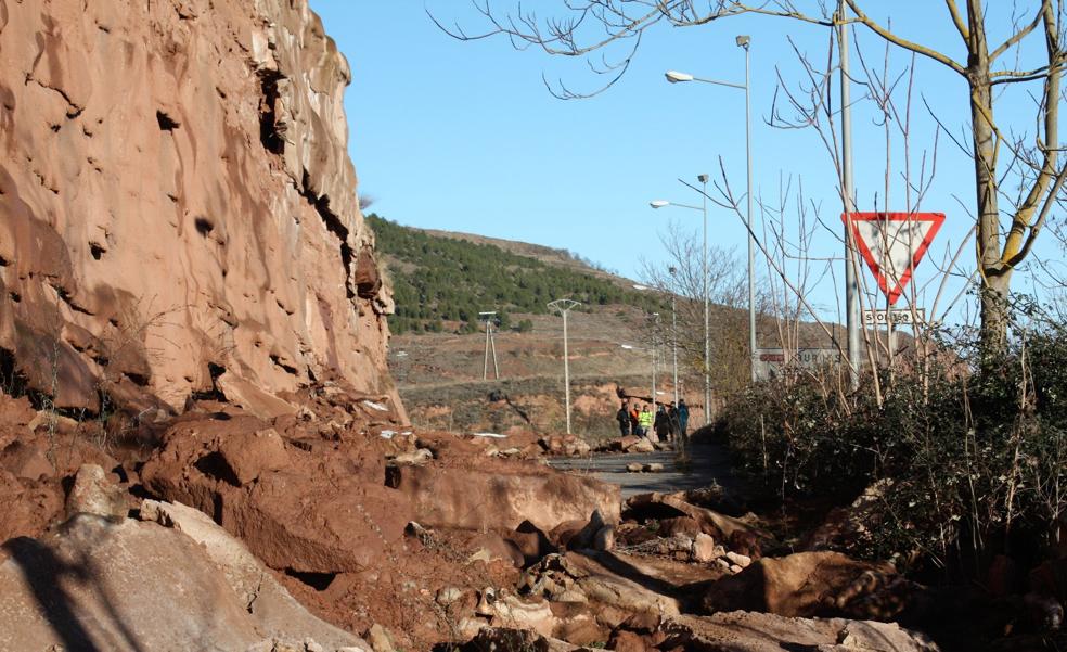 Las obras de estabilización del talud de Peñaescalera de Nájera empezarán la próxima semana