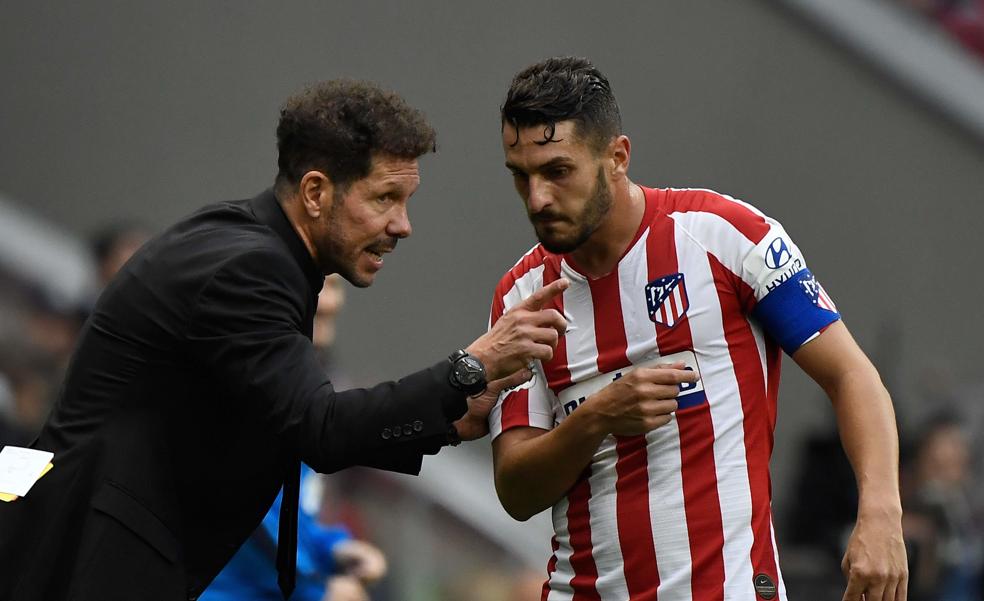 Simeone y Koke, los únicos supervivientes de la última Liga