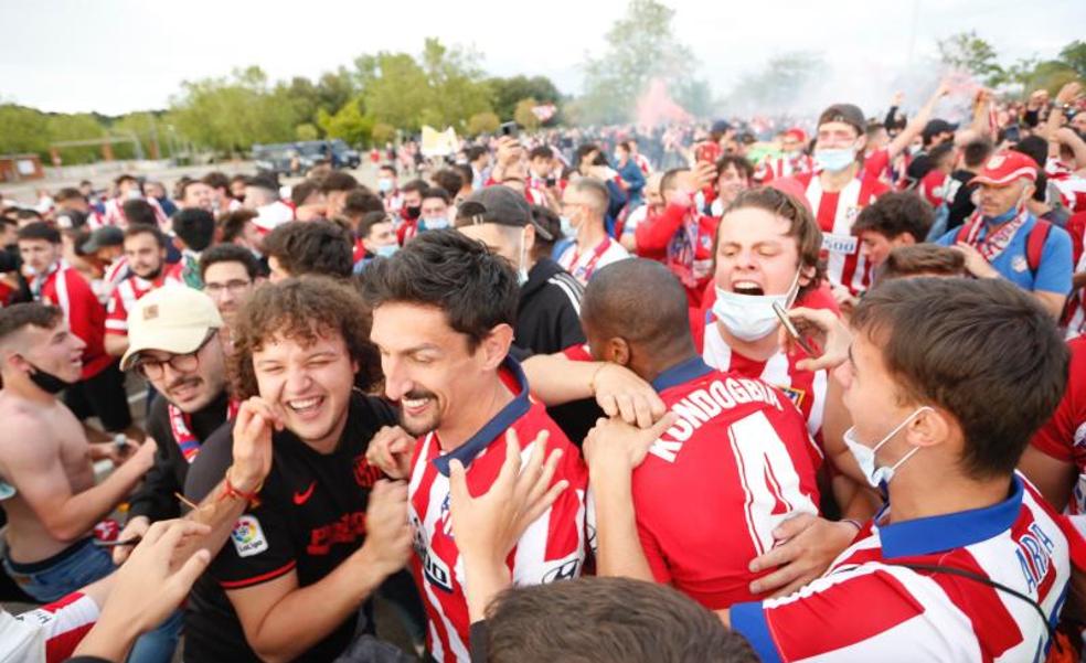 La celebración se desbordó en Valladolid