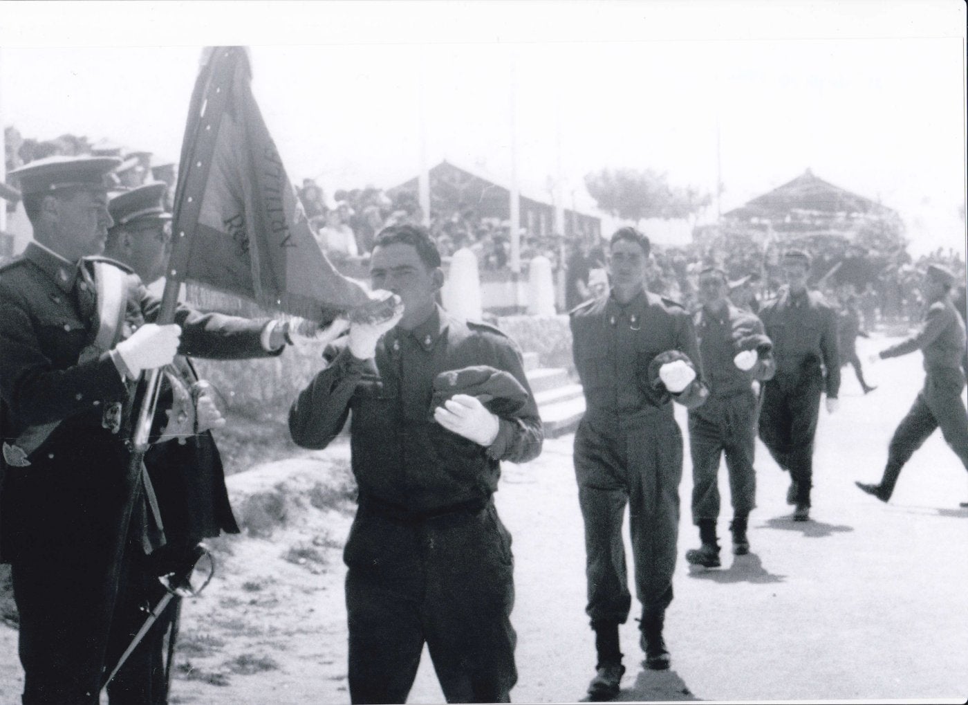 La Retina: 'El Bala' jura bandera hace 59 años