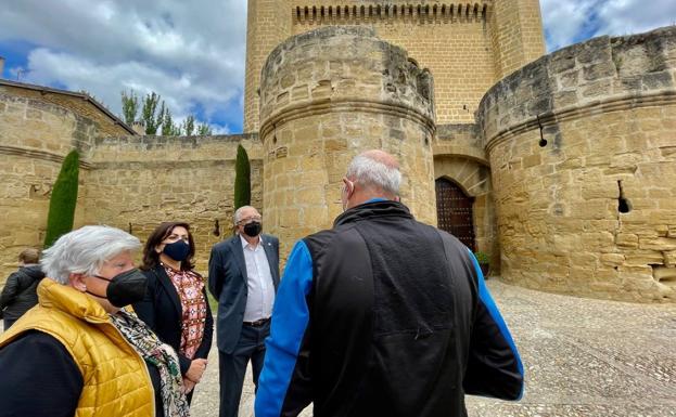 La presidenta, de visita en Sajazarra