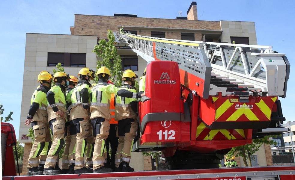 Bomberos de Logroño: un cuerpo de mucha altura