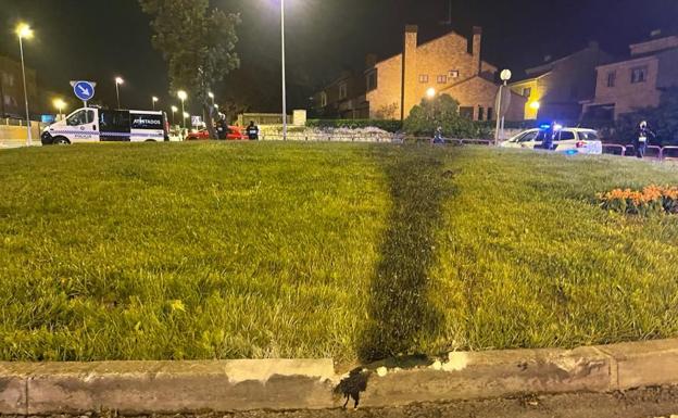 Detenido un conductor que se dio a la fuga en un control en Logroño y sufrió un accidente en la persecución