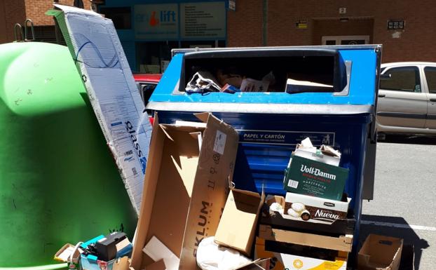 Por una recogida de basura «extra» los fines de semana