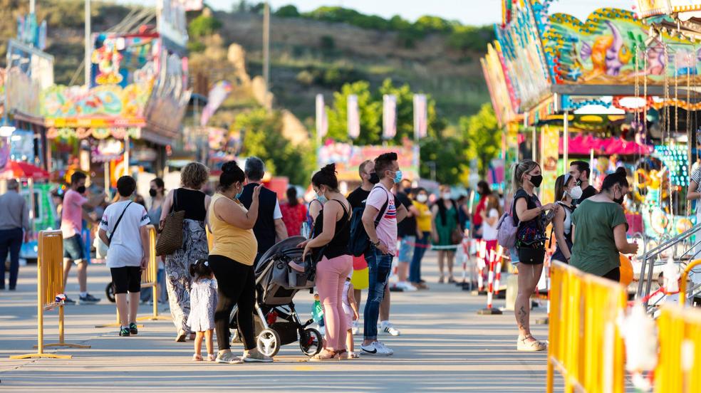 Ambiente en las calles por San Bernabé