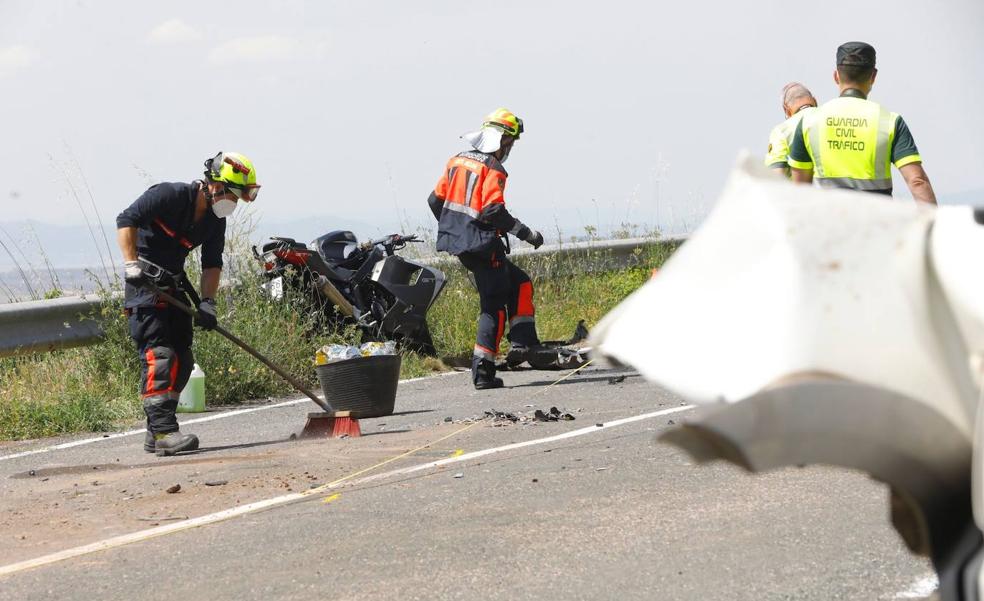 Un motorista de Tricio fallece en una colisión con un todoterreno entre Estollo y Villaverde