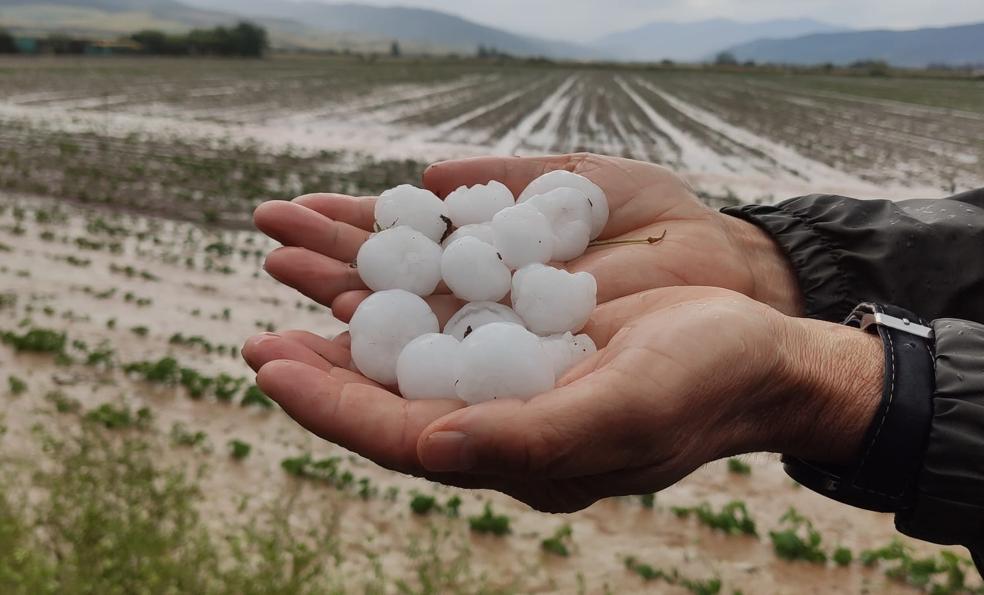 Las inundaciones y el granizo regresan a La Rioja