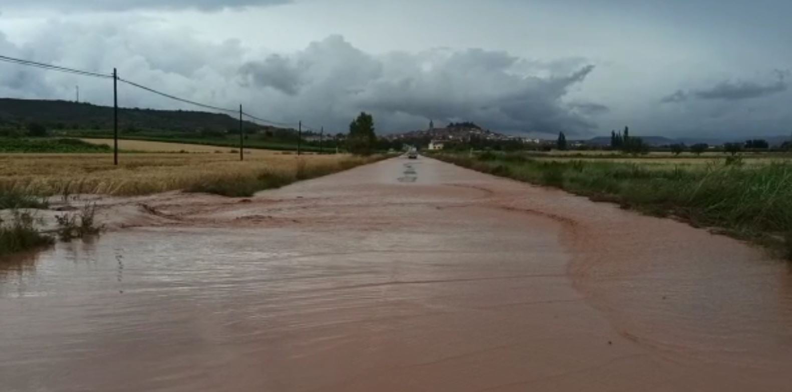 Las tormentas de este jueves dejan una quincena de incidencias