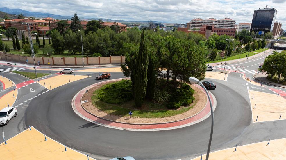 Así es la primera 'rotonda holandesa' de La Rioja