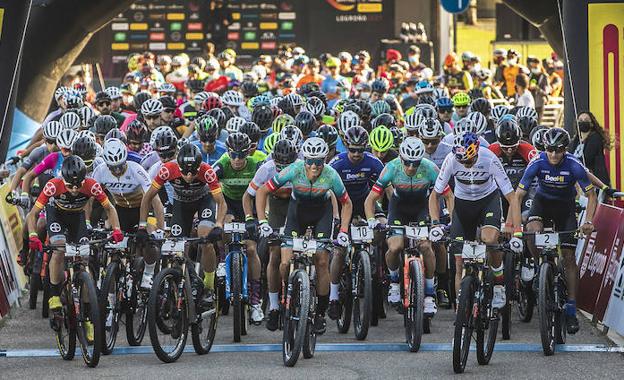 Ferreira y Madlen mandan en la primera etapa de La Rioja Bike Race
