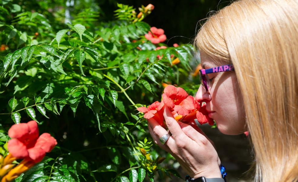 El jardín de los sentidos de la ONCE