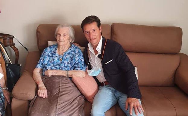 Felisa Martínez Pascual cumplió 105 años en Autol