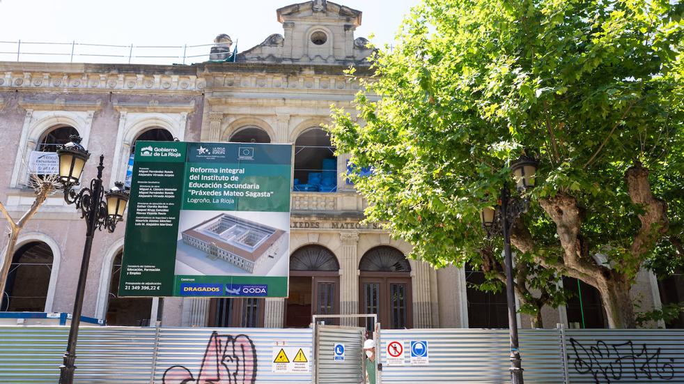 Las obras del Sagasta, a punto del acelerón