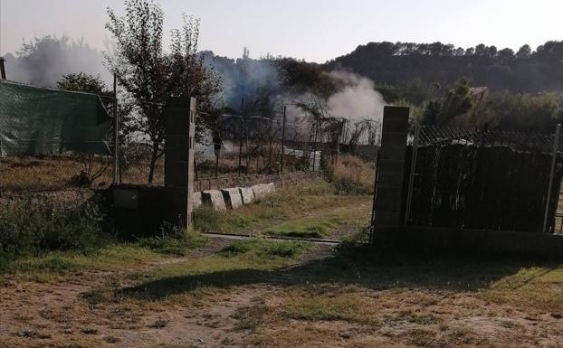 Un herido grave en una explosión de gas en Murillo de Río Leza