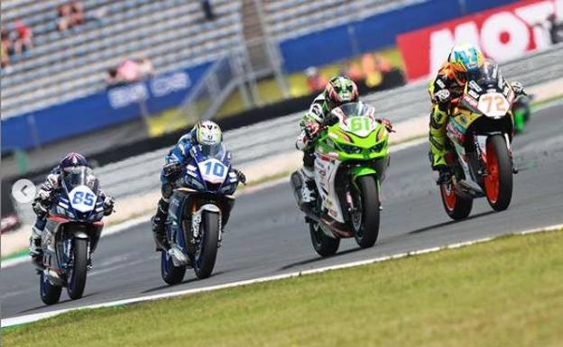 Una caída con Sofouglu priva a Orradre de puntos en la segunda del Mundial en Assen