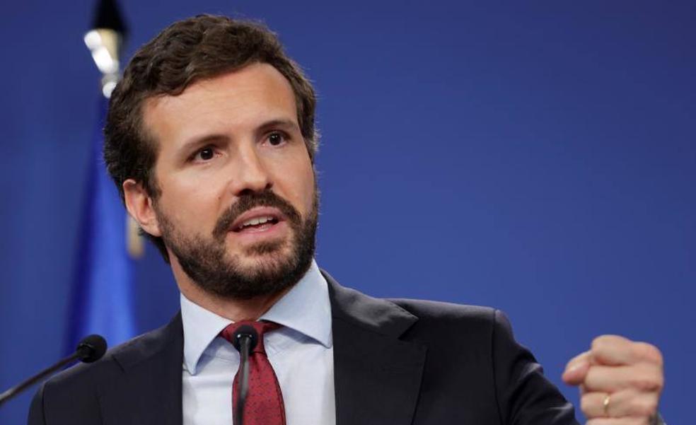 Casado rebaja el «triunfalismo» de Sánchez e insiste en acusarle del bloqueo del CGPJ