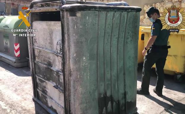 Investigados cuatro jóvenes de entre 15 y 16 años por quemar contenedores en Arnedo