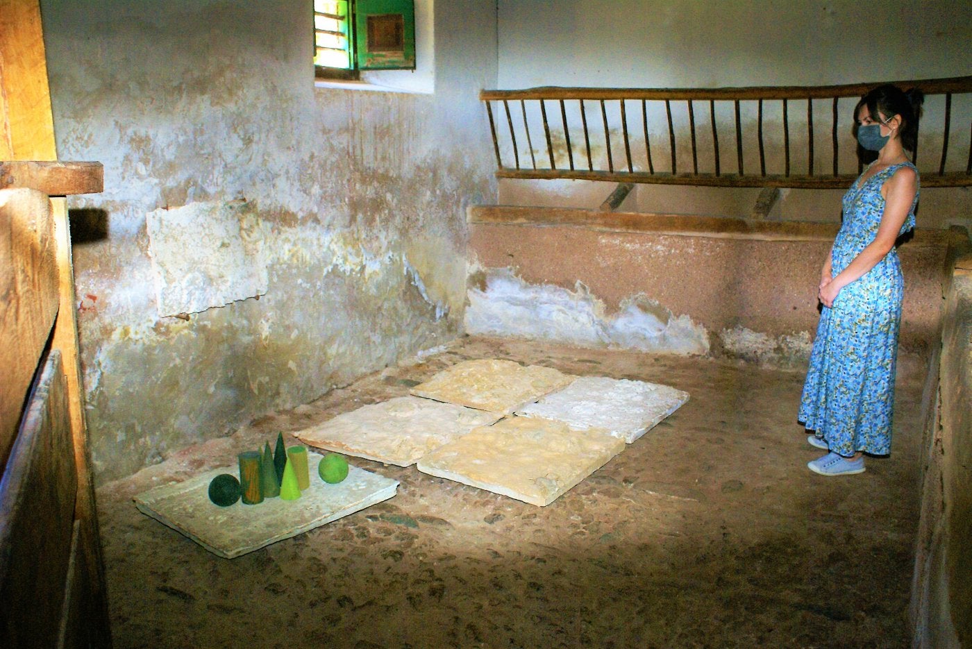 Visitas guiadas a la muestra de Arte Vaca en Viniegra de Abajo