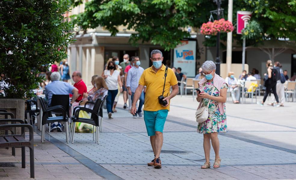 Logroño y Haro lideran la bajada de casos activos