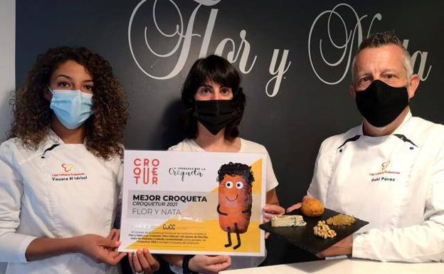 'El Rincón de Flor y Nata' gana las jornadas de la croqueta del Consejo de la Juventud de Calahorra