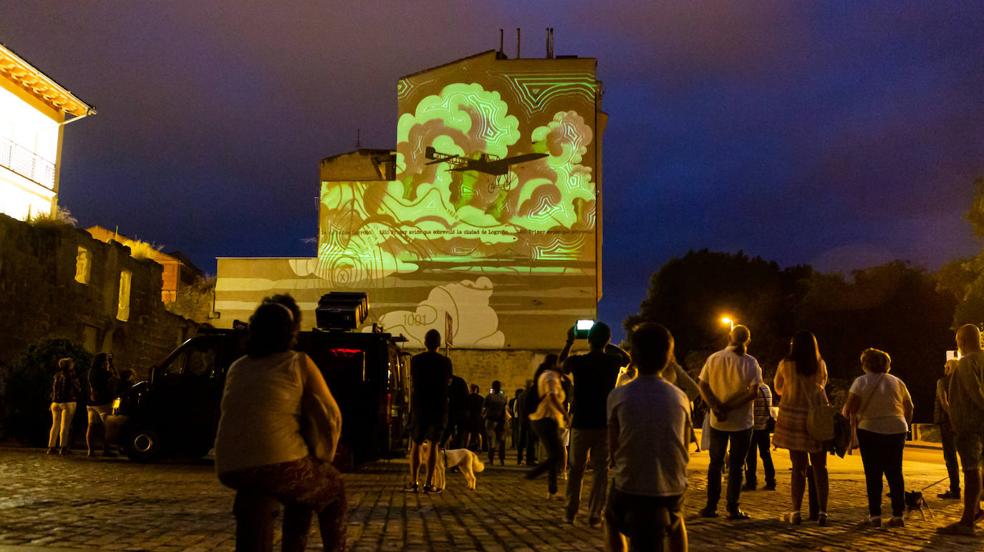 Los murales cobran vida en Logroño