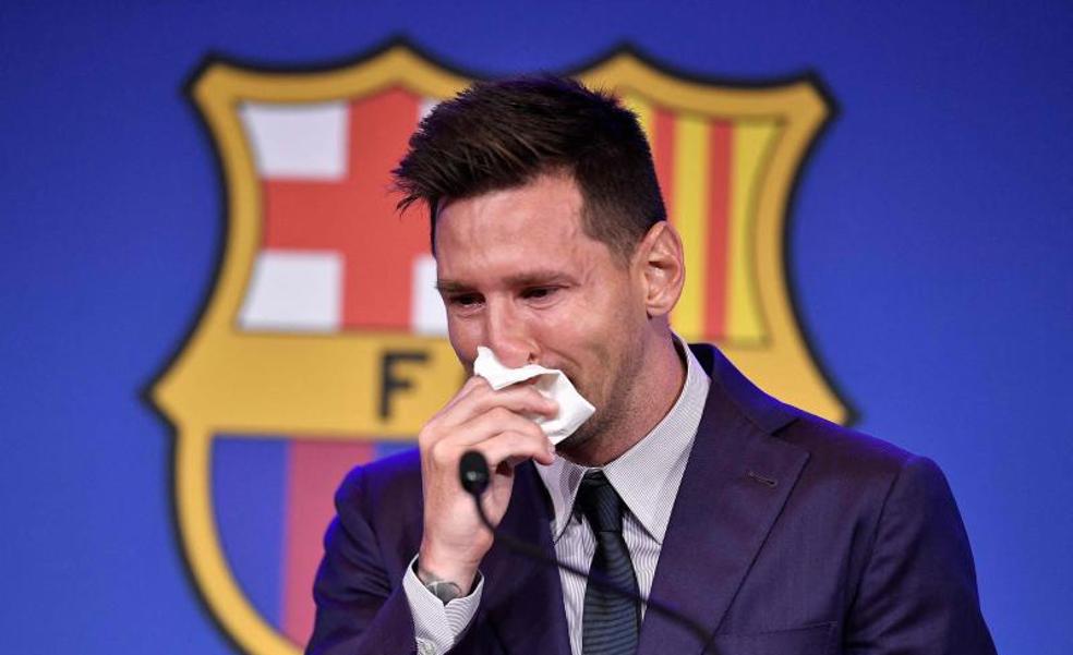 Messi: «Hice todo lo posible por quedarme y no se pudo»