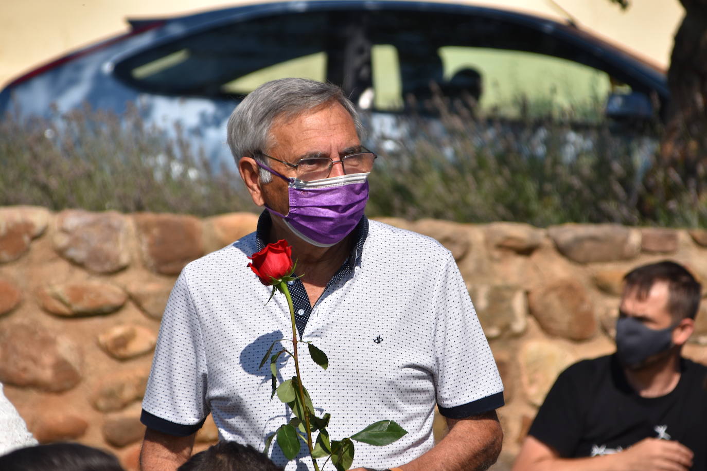 Homenaje a las víctimas de la Guerra Civil en Tudelilla