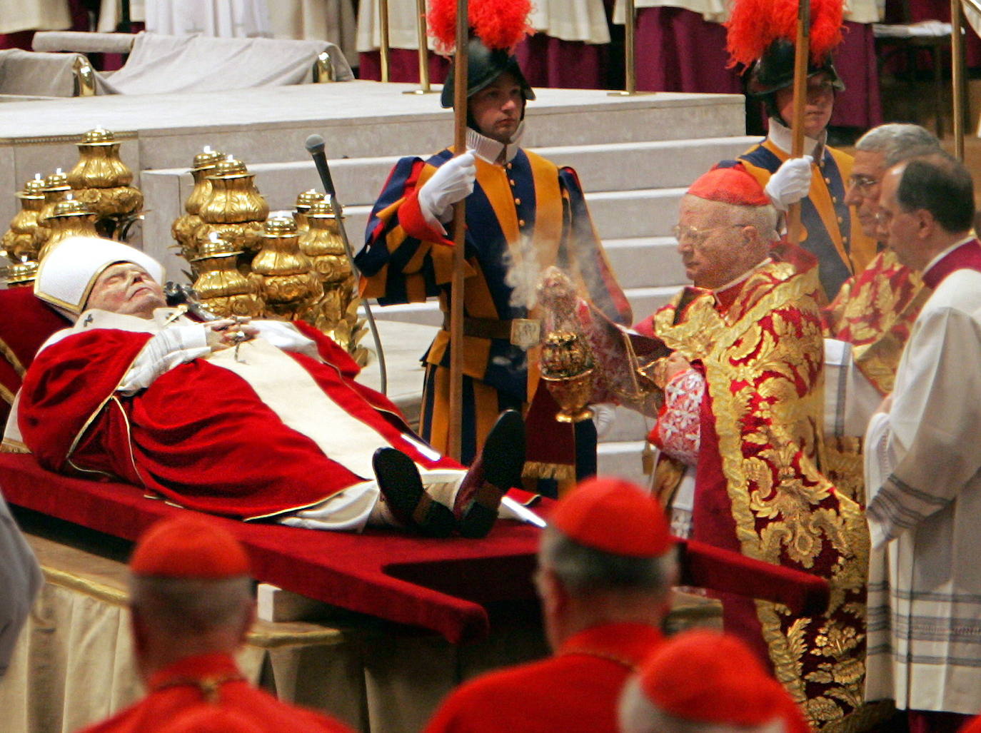 El funeral por el cardenal Martínez Somalo será el viernes en Baños de Río Tobía