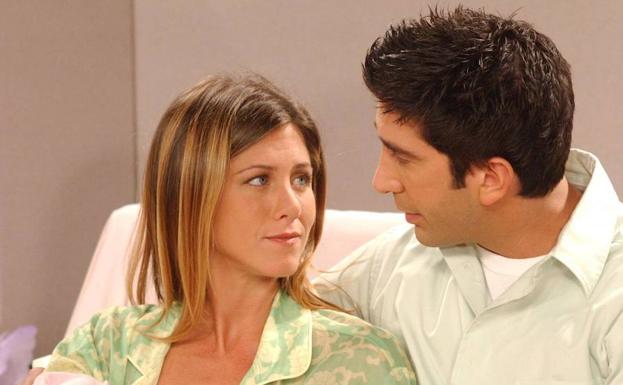 Ross y Rachel niegan el romance que los fans de 'Friends' ansían