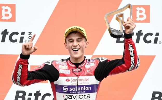 Sergio García firma un brillante triunfo en Moto3