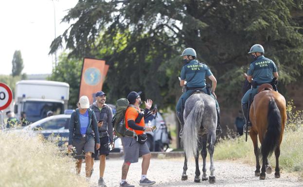 El Camino de Santiago en La Rioja, protegido por La Guardia Civil
