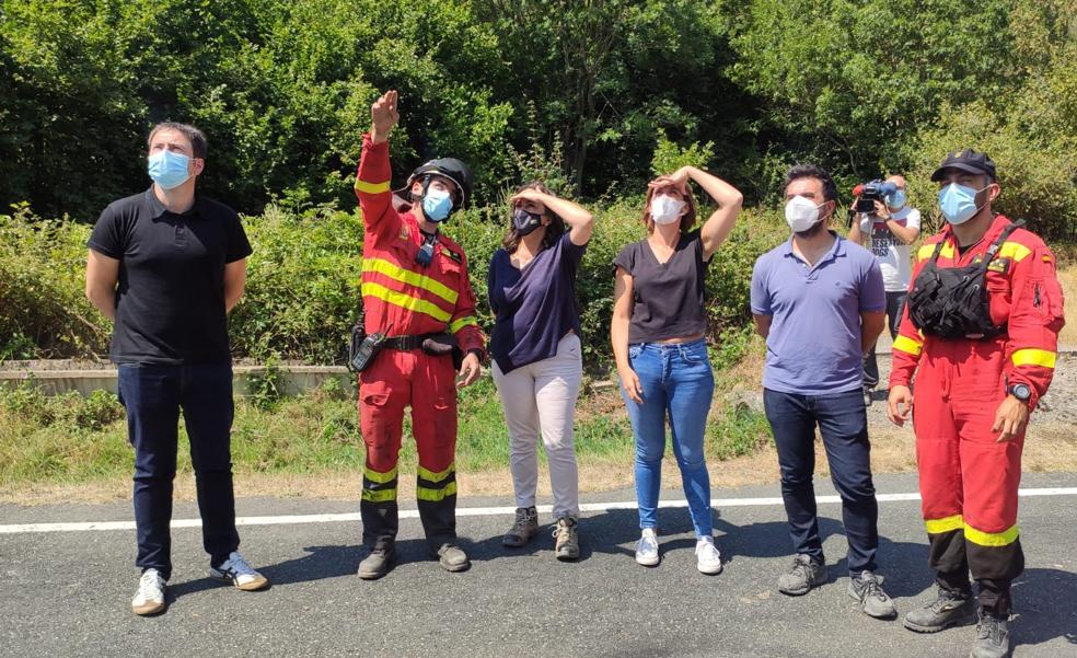 «Se cree que ha sido intencionado»: investigación en curso por el incendio de Ezcaray