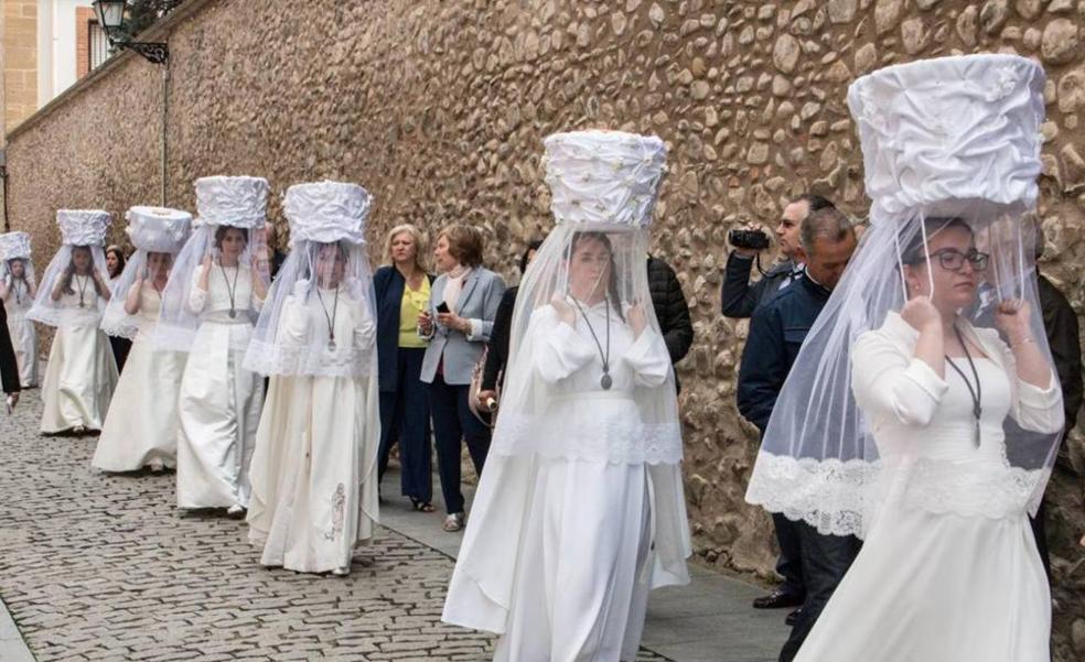 La procesión de las doncellas, de Santo Domingo, tampoco se celebrará en septiembre