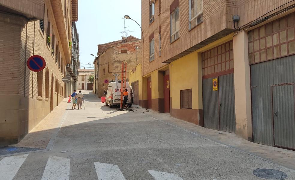 La reforma de la calle Cabezo de Alfaro afronta sus últimos detalles