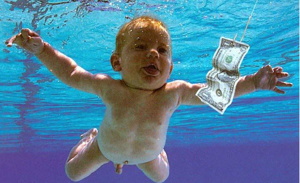 El bebé de 'Nevermind' acusa de pornografía infantil a Nirvana