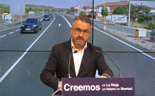 El PP riojano acusa a Sánchez y Andreu de abandono respecto a la variante de El Villar